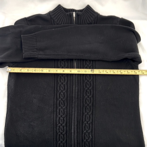 French Laundry Sport~Zip Cable Sweater / Host Pick - Picture 5 of 9
